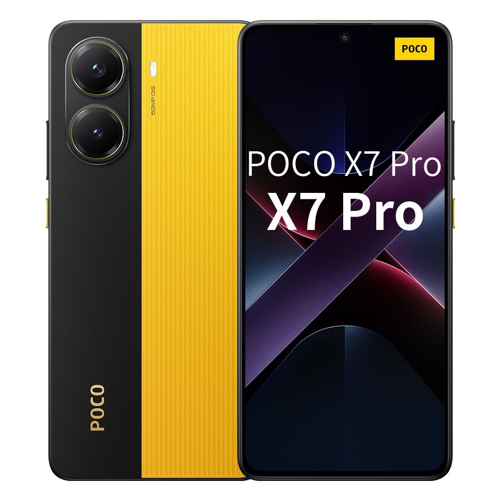 Smartphone Xiaomi Poco X7 Pro 5G Yellow 12GB RAM 512GB ROM: Potência e Estilo em Suas Mãos