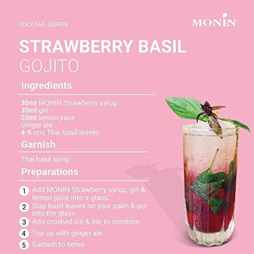Xarope Morango Monin 700Ml