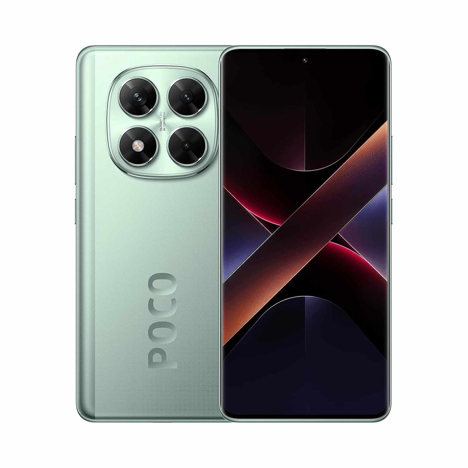 Smartphone Xiaomi Poco X7 5G Verde: Potência e Estilo com 8GB RAM e 256GB ROM