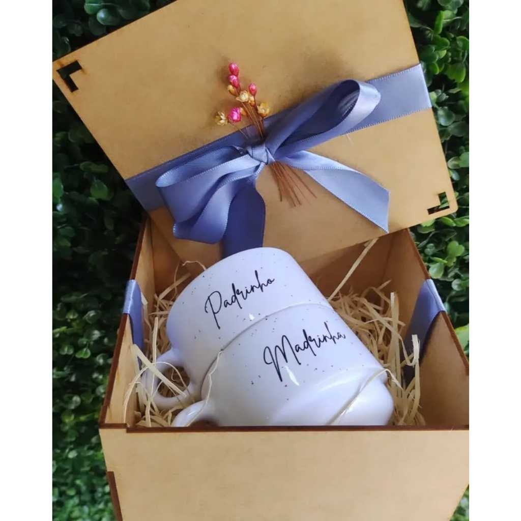 Xícaras Personalizadas: Presente Perfeito para Padrinhos!