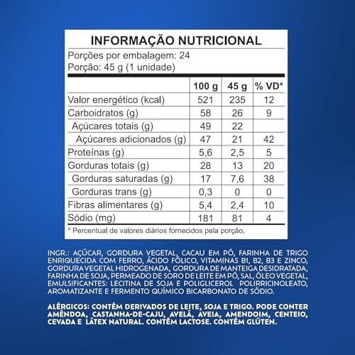 Bis Xtra Black - Caixa Com 24 Unidades De 45g