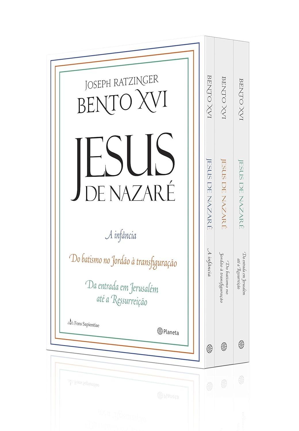 Box Jesus de Nazaré: A Trilogia Completa de Joseph Ratzinger (Papa Bento XVI)