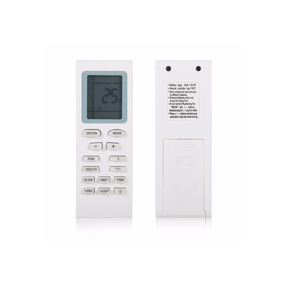 Controle Remoto GREE YBOF - Compatível com Modelos YB1FA, YB1F2 e YBOF2