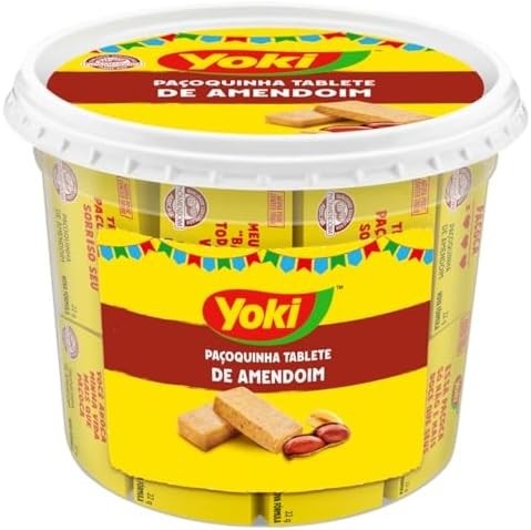 Paçoquinha Tablete Yoki 1,1kg