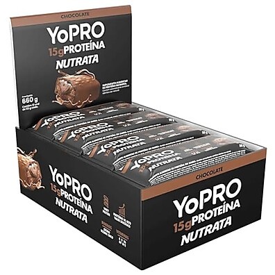 YoPRO Chocolate: Energia e Sabor em 12 Barras